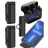 Spreest belaidis atvartinis mikrofonas iphone bluetooth usbc telefonui dvigubas