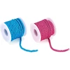 Spritewelry 2 ritiniai susuktos virvės 5 mm poliesterio virvelės juostelės rišimo virvė sienų kabinimo amatai augalų pakaba namų dekoracijos