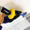 S&r Plokščias kaltas 275 x 75 mm, pagamintas iš chromo vanadžio plieno, su rankų apsauga, profesionalios kokybės, kaltas, rankinis kaltas, kastuvo kaltas, laužtuvas, kaltas nuolatiniam profesionaliam naudojimui