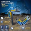 S&r Suvirinimo magnetų rinkinys iš 2 kampų 15° 45° 60° 90° 120° 135° 165° montavimo pagalba suvirinimo kampinis magnetas su didele laikymo jėga