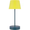 Stalinis šviestuvas Led Remember Oscar, geltonas plastikas, energiją taupantis, 33,5 cm aukščio, 14,5 cm skersmens, Usb-c laidas, reguliatorius, tinkamas naudoti lauke