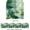 Stalo takelis, rustic lininis stalo takelis su rankų darbo kutais, boho stilius, farmhouse stalo takelis valgomojo stalui, virtuvei ir desertų stalo dekoravimui (a)
