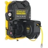 Stanley oro kompresorius Fmxcmd152we - 8 barų kompresorius - 160 l/min siurbimo galia - be alyvos - oro žarna 9 m - 59 Db - juodas/geltonas