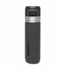 Stanley Quick Flip butelis - grafito spalvos 0,7 l / Aladdin