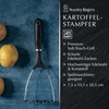Stanley Rogers Pride bulvių grūstuvas – elegantiškas ir efektyvus – sutraiško bulves ir dar daugiau su ergonomiška minkšta rankena – aukštos kokybės nerūdijantis plienas ir plastikas
