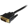 Startech 0,5 m hdmi į dvi-d konverterio kabelis - juodas