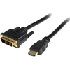 Startech 0,5 m hdmi į dvi-d konverterio kabelis - juodas