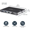 Startech Dkt30chvscpd Usb-c daugiafunkcis adapteris su Hdmi ir Vga