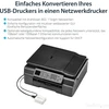 Startech Pm1115uweu belaidis spausdinimo serveris (1 prievadas, Rj45, Usb 2.0)