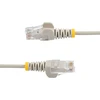 Startech.com 1 m cat6 kabelis - plonas cat6 pataisos kabelis - pilkas - be užkabinimo rj45 jungtys - gigabitinis eterneto kabelis - 28 awg