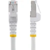 Startech.com 1.5 m Cat6a kabelis - Lszh mažai dūmų be halogenų - 10 gigabitų Rj45 Lan kabelis - Sftp jungiamasis kabelis - baltas - Cat6a instaliacinis kabelis - ekranuotas tinklo kabelis / ethernet kabelis (nlwh-150