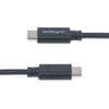 Startech.com 2m 6 pėdų usb c kabelis - m/m - usb 2.0 - usb-if sertifikuotas - usb-c įkrovimo kabelis - usb 2.0 type c kabelis, juodas