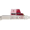Startech.com Dual M.2 Pcie adapterio plokštė, Pcie x8/x16 į Dual Ahci arba Nvme M.2 Ssd, Pci Express 4.0, 7.8gb/s vienam diskui, reikalingas bifurkavimas - suderinama su Windows/linux (dual-m2-pcie-card-b)