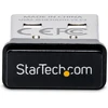 Startech.com usb bluetooth 5.0 adapteris, adapteris/dongle pc/kompiuteriui/nešiojamam kompiuteriui, bt adapteris/stick ausinėms, aux imtuvas, windows 10/linux (usba-bluetooth-v5-c2), pilkas