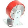Statinis ratukas vežimėliui 125 mm standus transportavimo ratukas, ketaus, 280 kg