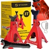 Stazer Automobilinės atraminės kojelės, sulankstomos, 3t, 2vnt.
