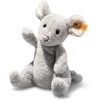 Steiff Cheesy Pelė, 19 cm, Mėlyna Pilka, Minkštas Pliušinis Žaislas
