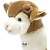 Steiff Zenzi ožka, pliušinis žaislas 27 cm, ūkinė pliušinė stovinti ožka, minkštas žaislas vaikams, minkštas žaislas žaidimams ir glamonėms, originalus kimštinis žaislas su sagute ausyje, skalbiamas, ruda/balta (073861)
