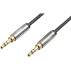 Stereo audio kabelis 3.5mm, 2.4m