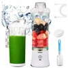 Stiklinis blenderis 600ml su plieniniais ašmenimis – profesionalus kokteiliams