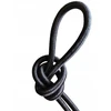 Stipri guminė virvė, elastinė guma, 10 mm juoda, 1 m Linotech
