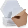 Stiprintuvas Baltos akustinės panelės šešiakampės 12 vnt. 30x26x0,9 cm