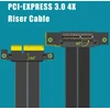 Stiprintuvas Glotrends 200 mm pcie 3.0 x4 pakėlimo kabelis, skirtas m.2, wifi, firewire, usb, garso plokštėms ir kt.
