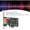 Stiprintuvas Pci garso plokštė, pcie 5.1 kompiuterio garso plokštė, 6 kanalų erdvinis garsas, 24 bitų, 48 khz, vidinė garso plokštė su pci express sąsaja karaoke namų kino 3d žaidimams