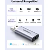 Stiprintuvas Ugreen Usb išorinė garso plokštė 2in1 į 3.5mm lizdą