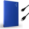 Storite išorinis nešiojamas kietasis diskas 250 gb su usb 3.0 išorine atsargine duomenų saugykla greitam duomenų perdavimui, tinkamas pc, mac, windows, žaidimams, nešiojamam ir staliniam kompiuteriui (mėlynas)