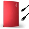 Storite išorinis nešiojamas kietasis diskas 120gb su Usb 3.0 išorine atsargine duomenų saugykla greitam duomenų perdavimui, tinkamas Pc, Mac, Windows, žaidimams, nešiojamam ir staliniam kompiuteriui (raudonas)