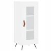 Stovinti vitrina Vidaxl, balta, 34 x 34,5 x 90 cm