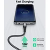 Sunguy usb c kabelis, 3 vnt. po 2 m usb į usb c kabelį, 3a greito įkrovimo usb c kabelis, skirtas iphone 16/15 pro max plus, galaxy s24/s20, google pixel 8/8 pro, motorola moto su force, lg g7 / v30