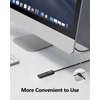 Sunguy Usb ilginimo laidas, 0,5 m Usb 3.0 ilginimo laidas 5 Gbps itin spartus Usb A kištukas į A lizdą ilginimui kortelių skaitytuvui, klaviatūrai, spausdintuvui, skaitytuvui, kamerai ir t. t. - juodas