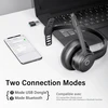 Sunitec Bluetooth ausinės, belaidės ausinės su triukšmą slopinančiu mikrofonu, geriausios ausinės su mikrofono nutildymu ir Usb jungtimi, skirtos Pc/kompiuteriui/nešiojamam kompiuteriui/telefonams/nuotoliniam darbui/skambučių centrui
