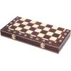 Sunrise Chess & Games Senator New Line elegantiški šachmatai, juodas klasikinis dizainas, medinės figūros, 42 cm