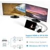 Surface Pro doko stotis, skirta Surface Pro 6 / Pro 5 / Pro 4, Usb šakotuvas su gigabitiniu eternetu, 4k Hdmi Vga Dp Ekranas Port, 3 x Usb 3.0, garso išvestis, Usb C prievadas, Sd/tf kortelių skaitytuvas