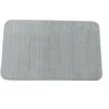 Švelnus pilkas vonios kilimėlis 50x80 soft