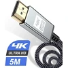 Sweguard 4k Hdmi kabelis 4k @ 60hz 18 Gbps didelės spartos Hdmi 2.0 nailono pintas kabelis paauksuotomis jungtimis su ethernet garso grįžimo kanalu suderinamas su video 4k Uhd 2160p Hd 1080p