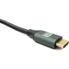 System-s Hdmi 2.1 kabelis 50cm 8k Ultra Hd Standard Male to Male Uhd adapteris, juodas