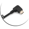System-s Micro Usb 90° kairinis kampas į Usb 2.0 Type A 90° dešininio kampo kabelį, apie 27 cm