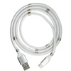 System-s savaime susitraukiantis Usb 3.1 kabelis 1m Type C Male į 2.0 Type A Male, baltas