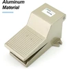 Tailonz Pneumatic 1/4 colio Bsp pneumatinis kojinis vožtuvas, 5 krypčių, 2 padėčių su sriegiu ir neslystančiu guminiu slėgio reguliatoriumi 4f210-08l (su užraktu) su 6 mm pneumatinėmis jungtimis