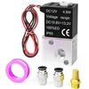 Tailonz Pneumatic 1/8 colio Bsp Dc12v 3 krypčių 2 padėčių normaliai uždarytas solenoidinis vožtuvas oro solenoidinis vožtuvas 3v1-06