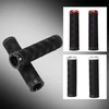 Tbest ergonomiškos dviračio vairo rankenos guminės plento dviračio mtb bmx dviračio vairo galai neslystančios užrakinamos rankenos skirtos važinėti kalnų dviračiu su vienpusiu metaliniu užraktu