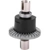 Tbest rc metalinis centrinis diferencialo kaušelio dėžutės guolių rinkinys, skirtas wltoys 144001 1/14 4 varančiųjų ratų lydinio rc automobiliui (144001-1309)