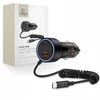 Tech-protect greitasis automobilinis įkroviklis usb-a type-c + usb-c kabelis, skirtas iphone 15 16