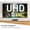 Technisat Digiplus Uhd S2-4k palydovinis imtuvas su alfanumeriniu ekranu ir dvigubu imtuvu (dvb-s/dvb-s2, Hevc, H.265, Pvr įrašymo funkcija, Wlan, Lan, Ci+, Usb, Oled) juodas