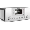 Technisat Digitradio 574 Ir - stereo internetinis radijas (dab+, Fm, Wlan, Bluetooth audio transliavimas, 4 colių spalvotas ekranas, Usb, Aux įvestis, ausinių lizdas, žadintuvas, 10 W, programėlė/nuotolinis valdymas) sidabrinis
