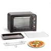 Elektrinė krosnelė Tefal Moulinex Optimo Ox4448 19 litrų 1380 W elektrinė orkaitė 2000 W 39 L, juoda